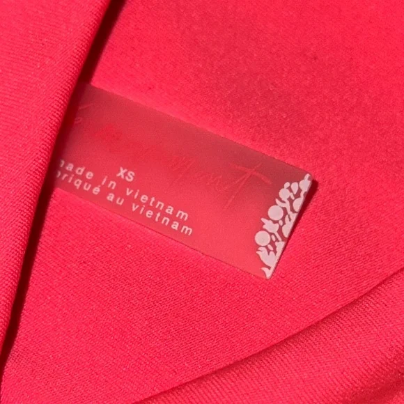 Free People Movement She’s Got Rhythm Crop Strappy Top “Flamingo Fizz” EUC XS - Picture 3 of 4